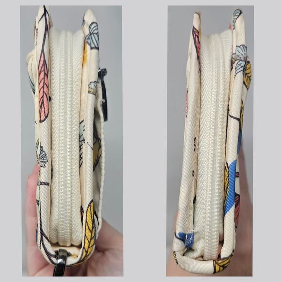 Lug Zeppelin Hummingbird Floral Zip RFID Large Wallet Wristlet NWOT - Picture 4 of 12